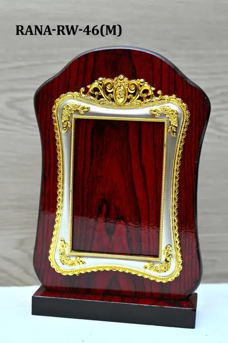 Designer wooden certificate award plaque